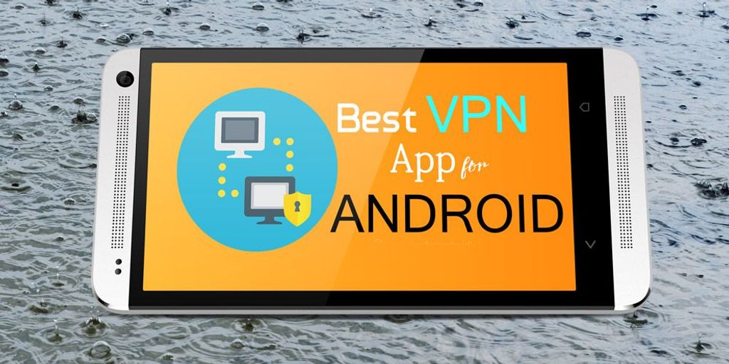 VPN app on smartphone