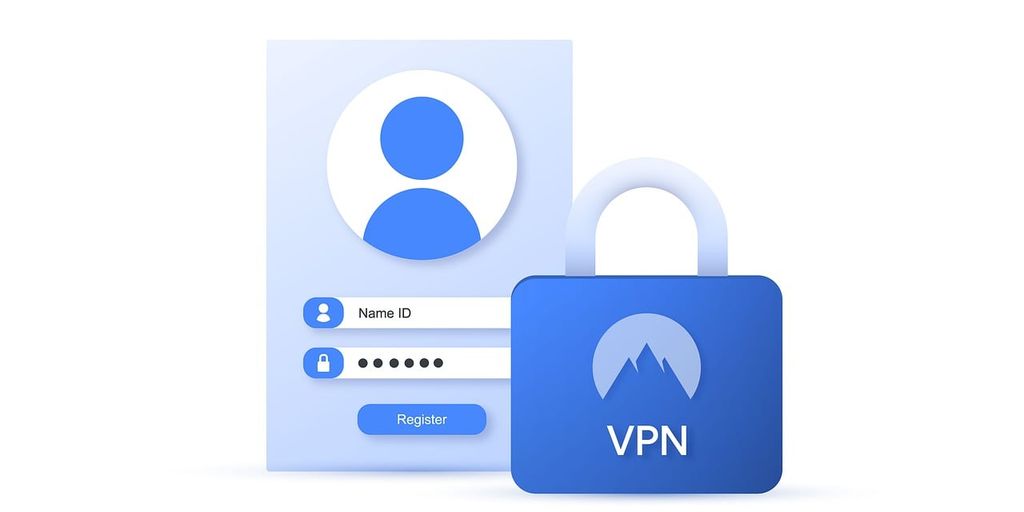 VPN security illustration