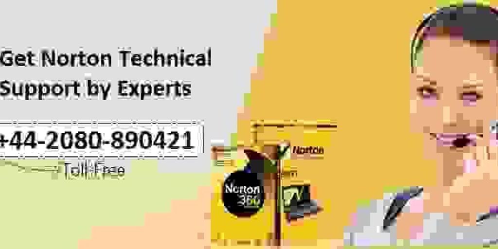 Norton Antivirus software on laptop