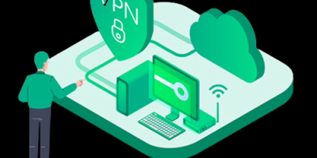 VPN service illustration